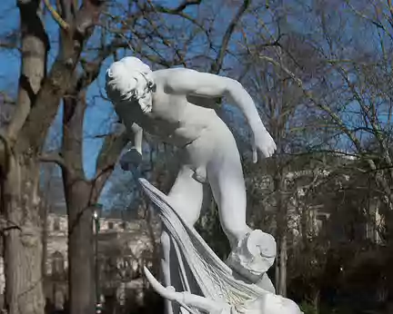 2019_02_15-13_25_24 Pêcheur ramenant la tête d'Orphée dans ses filets (Louis-Eugène Longepied 1882), Jardin du Ranelagh